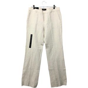 Banana Republic Cream Straight Leg Pants